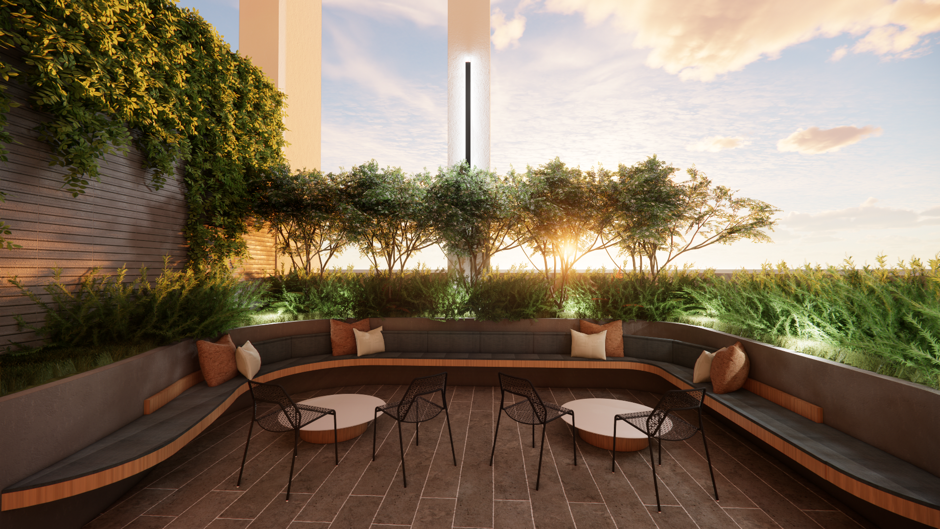 Brickell streetscape